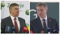 Zoran Milanović i Andrej Plenković 