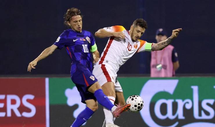 Luka Modrić i Stevan Jovetić