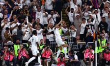 Slavlje igrača Reala nakon Mbappeovog pogotka, Foto: Pedro Nunes/REUTERS