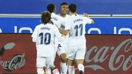 Casemiro,  Eder Militao, Marco Asensio i Luka Modrić 