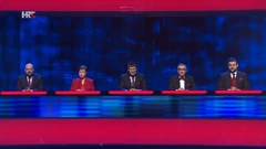Sven Marcelić, Morana Zibar, Krešimir Sučević Međeral, Mladen Vukorepa i Dean Kotiga, Foto: Superpotjera/HRT