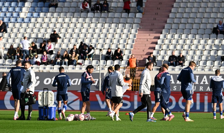 Zagrijavanje igrača prije utakmice