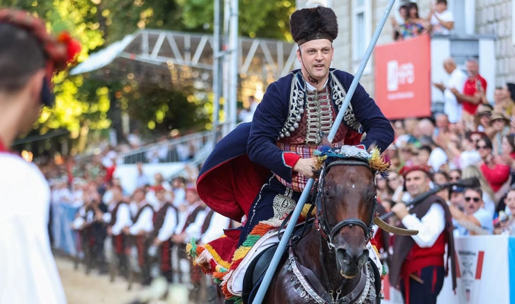  Frano Talaja slavodobitnik je 310. Sinjske alke