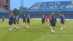 Trening Vatrenih na Maksimiru, Foto: HTV/HRT