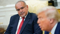 Salman bin Hamad al Kalifa i Donald Trump 