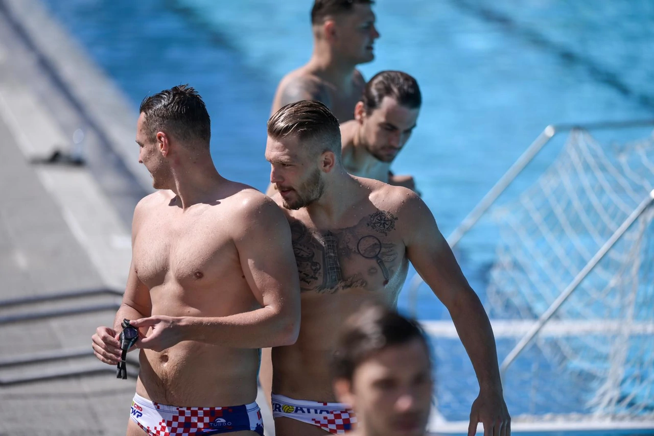 Trening hrvatske vaterpolske reprezentacije , Foto: Igor Soban /PIXSELL