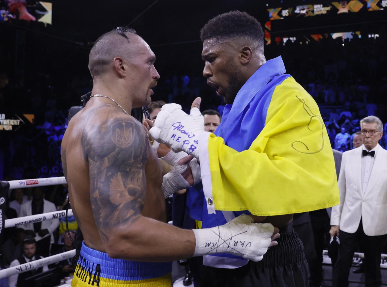 Oleksandr Usyk i Anthony Joshua
