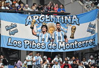 Argentinski navijači , Foto: Maria Lysaker/REUTERS