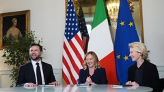 Vance, Meloni i Von der Leyen