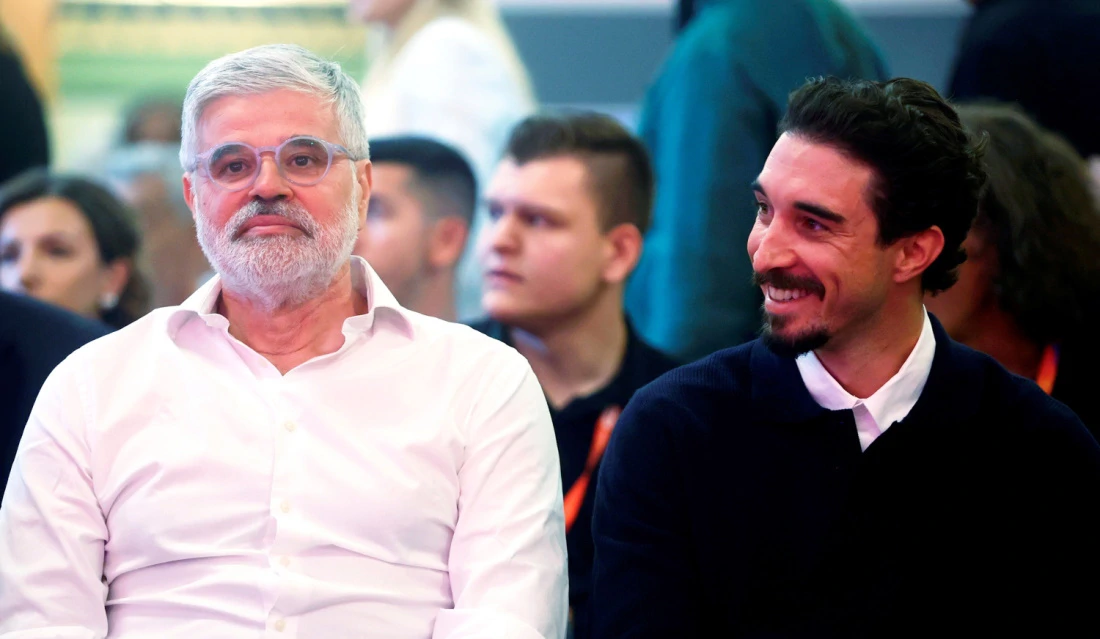 Aljoša Asanović i Šime Vrsaljko, Foto: Antonio Balić/CROPIX