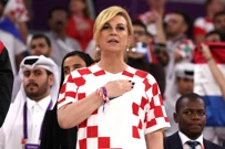 Kolinda Grabar Kitarović na utakmici između Hrvatske i Belgije, Foto: Goran Stanzl /Pixsell
