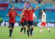 Alvaro Morata slavi pogodak, Foto: David Ramos/ REUTERS
