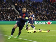 Mbappe nakon drugog pogotka Real Sociedadu, Foto: Vincent West/REUTERS