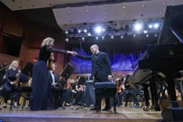 Mirjam Pustički Kunjko, Nelson Goerner, Simfonijski orkestar HRT-a, Foto: Jasenko Rasol/HRT