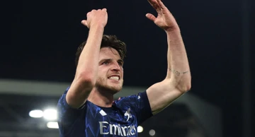 Declan Rice nakon pobjede Arsenala