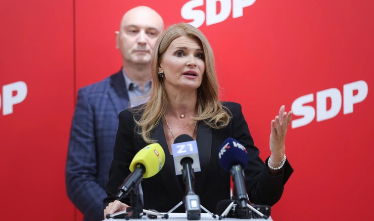  Zagreb: Konferencija za medije SDP-a o Chat Controlu 