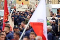 Prosvjed vatrogasaca, Foto: Sanjin Strukic /PIXSELL