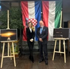 S autorom izložbe Neda Maretić, Foto: Neda Maretić/gh