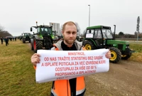 Prosvjed poljoprivrednika, Foto:  Vjeran Zganec-Rogulja /PIXSELL