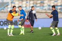 Lokomotiva - Slaven Belupo, zagrijavanje prije utakmice, Foto: Sanjin Strukic/PIXSELL