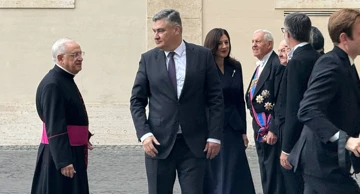Milanović u posjetu Vatikanu