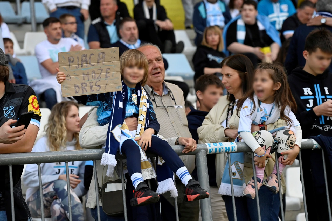Atmosfera uoči utakmice Rijeka - Dinamo , Foto: Ronald Gorsic /CROPIX