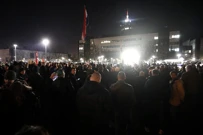 Prosvjednici pred HRT-om, Foto:  Marin Tironi /PIXSELL