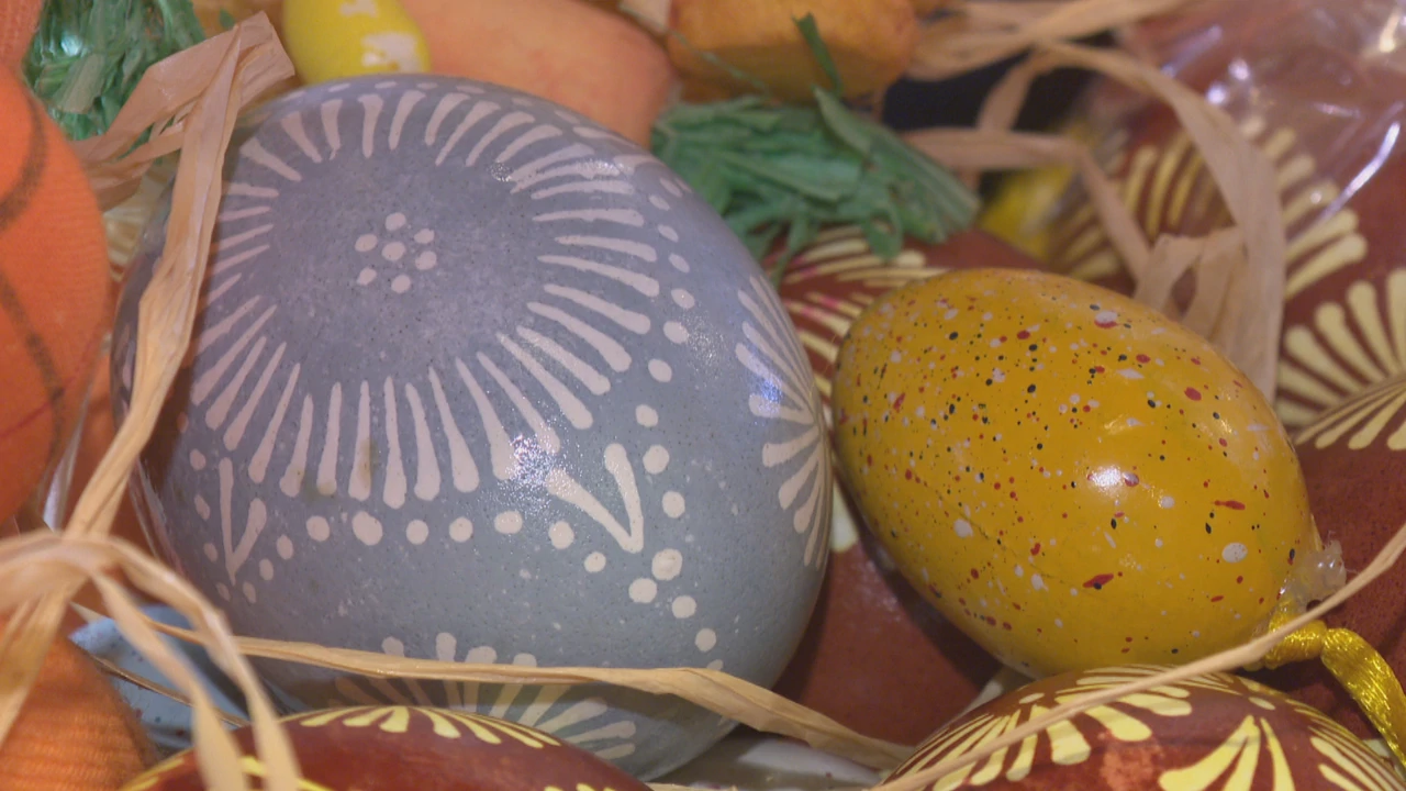 Penganje - tradicionalno dubrovačko ukrašavanja jaja, Foto: Regionalni dnevnik/HRT