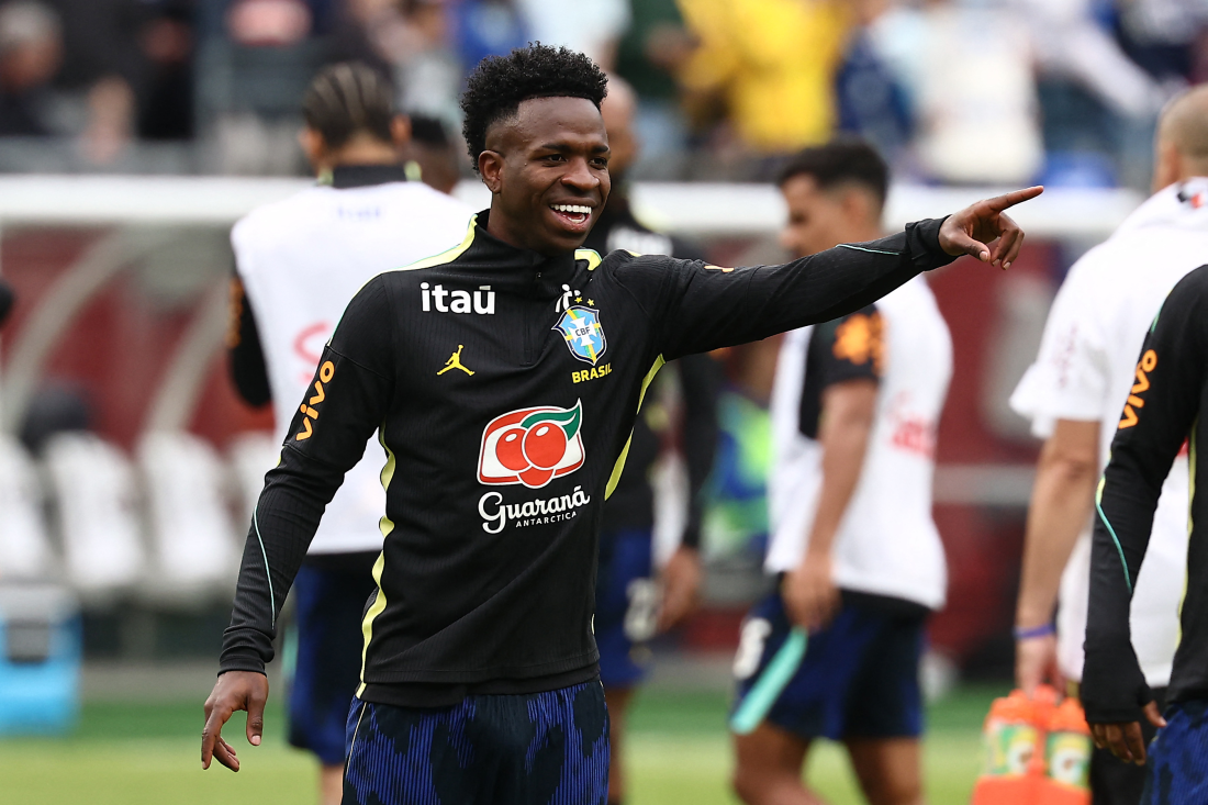 Vinicius Junior se vratio na trening Brazila