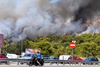 Požar u Šibeniku, Foto: Hrvoje Jelavic/PIXSELL