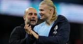 Pep Guardiola i Erling Haaland
