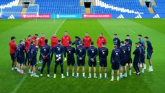 Trening Vatrenih u Cardiffu