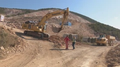 Radovi na pristupnim cestama Pelješkom mostu, Foto: Dnevnik/HRT