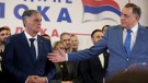 Milorad Dodik i Siniša Karan