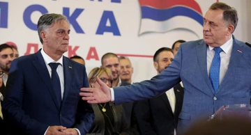 Milorad Dodik i Siniša Karan