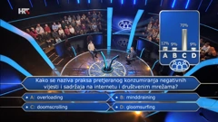 Nino Sarta, Foto: Tko želi biti milijunaš?/HRT