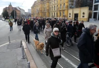  Prosvjed Oprostite što smetam, ne mogu disati, Foto: Zeljko Hladika/Pixsell