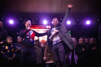 David Mandić na dočeku u Mostaru, Foto: Denis Kapetanovic/PIXSELL