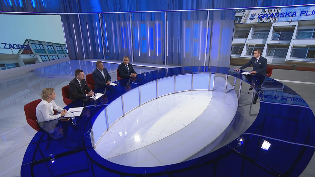 Gosti emisije "Otvoreno", Foto: HTV/HRT