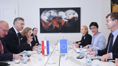 Andrej Plenković primio povjerenicu EK za proširenje Martu Kos
