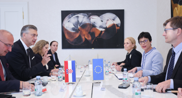 Andrej Plenković primio povjerenicu EK za proširenje Martu Kos