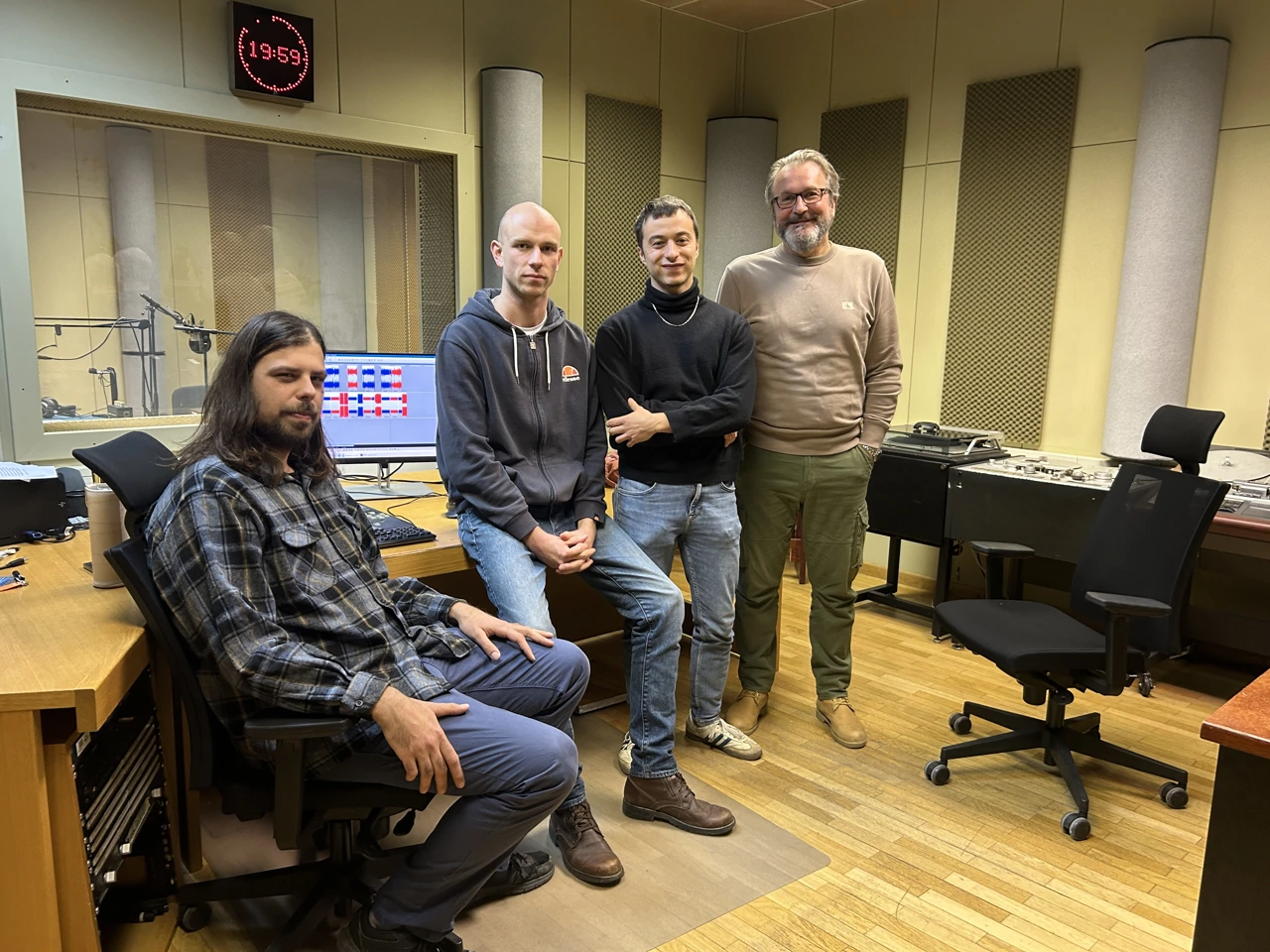 Karlo, Danilo, Viktor i Robert