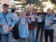 S prosvjeda na Klobučarićevu trgu, Foto: Nenad Lučić/Radio Rijeka