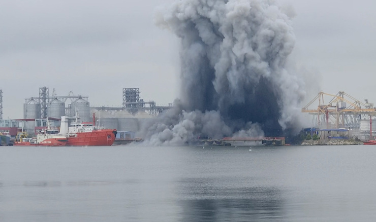 Eksplozija drona u rumunjskoj luci Constanta, nema žrtava