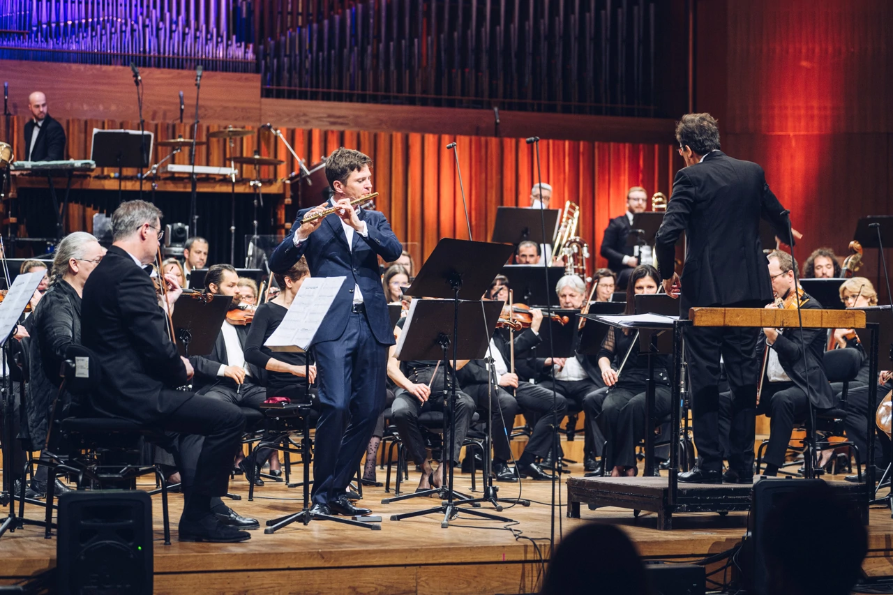 Karl-Heinz Schütz, Pascal Rophé, Simfonijski orkestar HRT-a, Foto: Vedran Metelko/MBZ-HDS