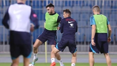 Josip Šutalo na treningu
