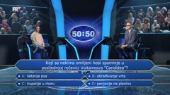 Nino Sarta, Foto: Tko želi biti milijunaš?/HRT