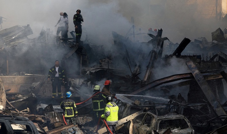 Izrael napao predgrađa Bejruta u odgovoru Hezbolahu