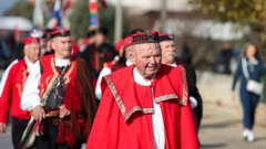 Škabrnja: Kolona sjećanja – Hodnja do Spomen obilježja masovne grobnice, Foto: Sime Zelic/PIXSELL