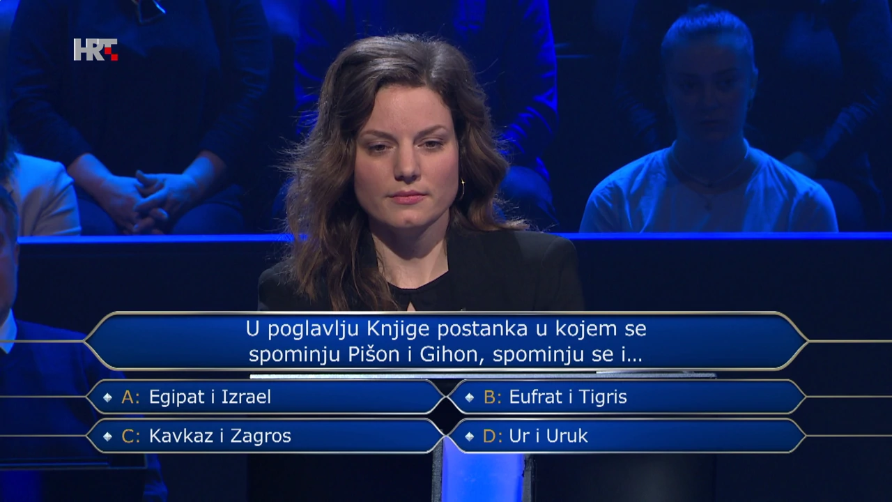 Petra Odžak, Foto: Tko želi biti milijunaš?/HRT